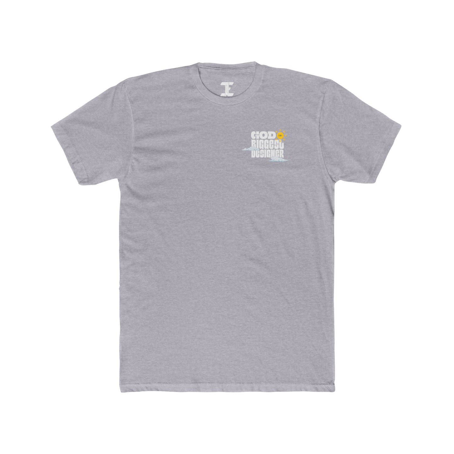 Unisex Cotton Crew Tee - God is the Biggest Designer