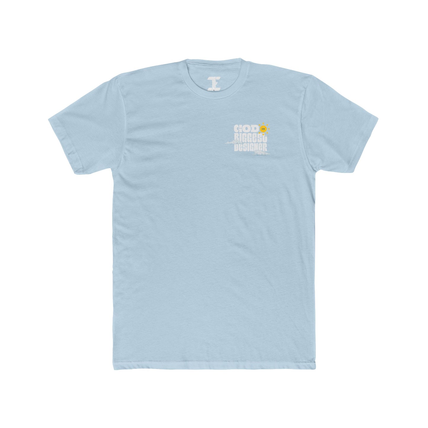 Unisex Cotton Crew Tee - God is the Biggest Designer