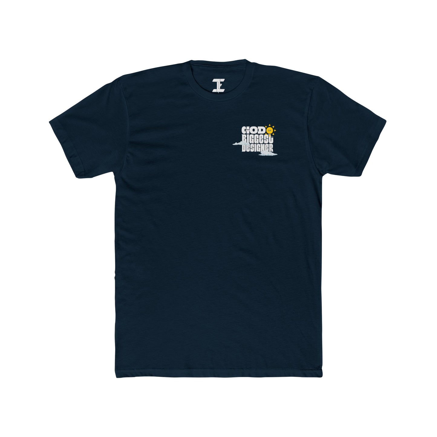 Unisex Cotton Crew Tee - God is the Biggest Designer