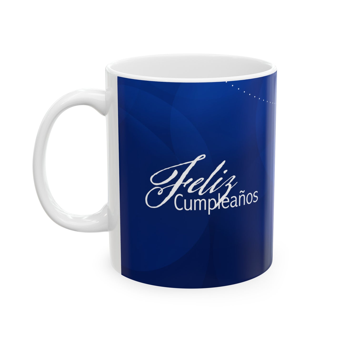 Taza de Feliz Cumpleaños en Cerámica (11oz, 15oz)